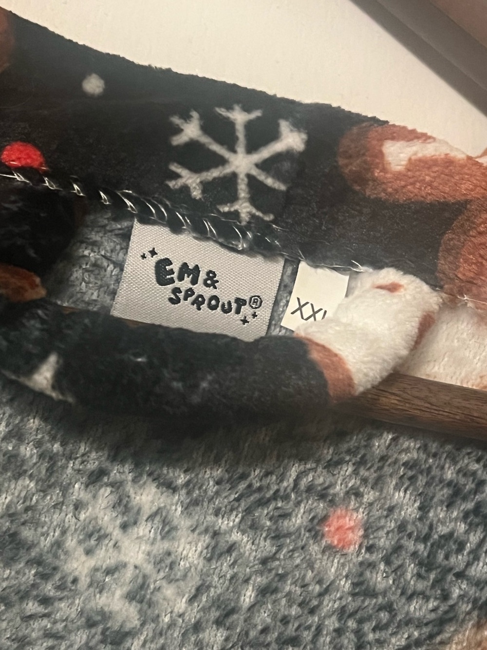 Em & Sprout Gingerdead Robe - Picture 2 of 3